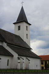 Fototapeta na wymiar Evangelical church Novy Smokovec. High Tatras. Slovakia