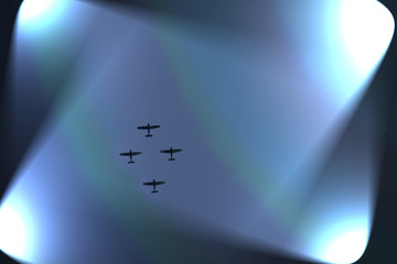 abstract background,light, blue, sky, space,airplane,wallpaper, color,view