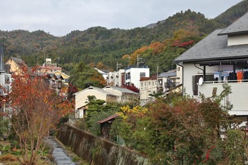 Obraz premium Japan residential neighborhood