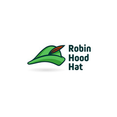 Robin hood hat vector illustration