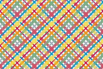 Check watercolor seamless pattern