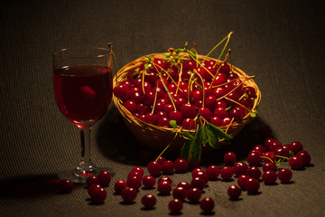 Healthy Organic Sour Cherries 