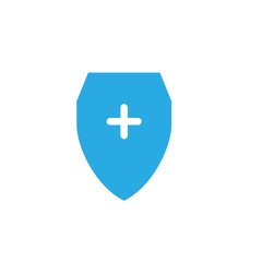 Obraz premium Medical shield icon. Hospital symbol