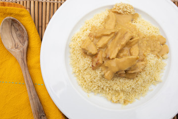 poulet au curry