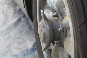 detail of a wheel