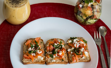 Salmon Toast
