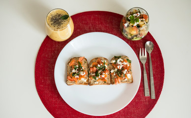 Salmon Toast