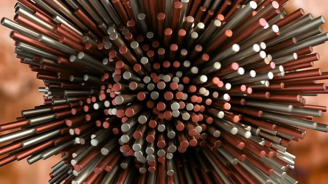 4K Abstract Deep Learning Neural Net Concept