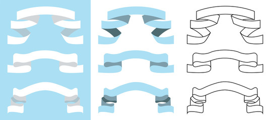 a set of image strips for labels