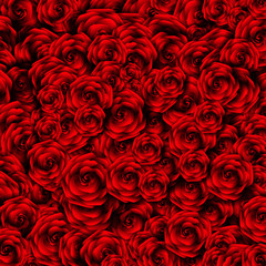 rose background vector 
