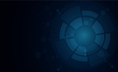 Vector illustration of technology design element