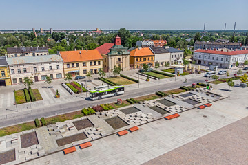Tomaszów Mazowiecki - Plac Kościuszki © Tomasz Warszewski