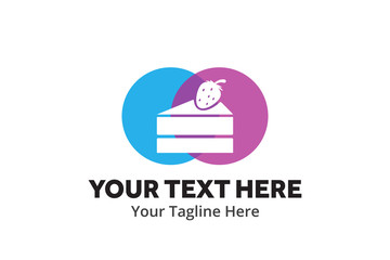 unique bakery simple logo creative design in flat style with color . bakery logo creative design for identity and business