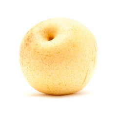 Asian pear fruit isolated on white