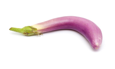 long pale purple asian egglant