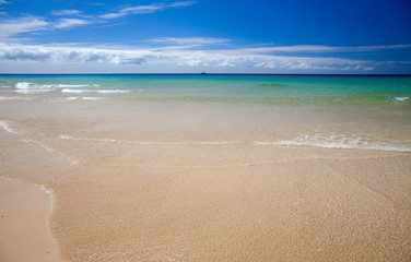 Fototapeta na wymiar Fuerteventura, Canary Islands, Playa del Matorral beach