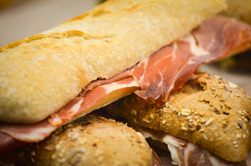 mix of fresh panini & tapas starters