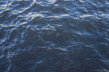 Blue water background