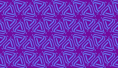 Curved line in triangles style. Vector illustration. Decorative design for For interior wallpaper, smart design, fashion print