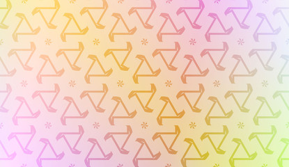Colorful Gradient Background with geometric pattern. For Your Design Wallpaper, Presentation, Banner, Flyer, Cover Page, Landing Page. Vector Illustration.