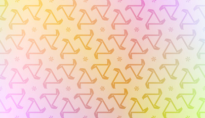 Colorful Gradient Background with geometric pattern. For Your Design Wallpaper, Presentation, Banner, Flyer, Cover Page, Landing Page. Vector Illustration.