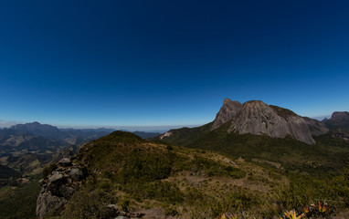 Mountains and sky