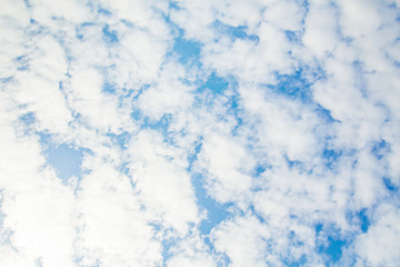 Background sky morning cloud ,Bright in Phuket Thailand