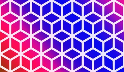 Template Background With Curved Line. Vector Illustration. Abstract Blurred Gradient. For Flyer, Screen, Business Presentation