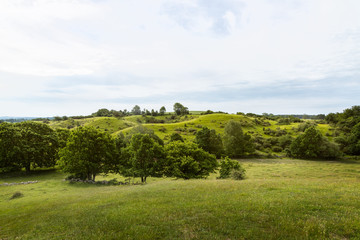 Brosarp backar, a Hilly landscape found in Skane, Sweden.