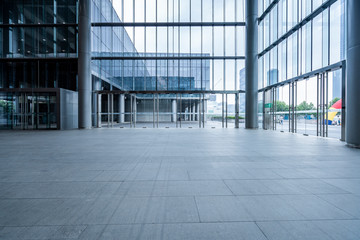 empty hall in the modern office building