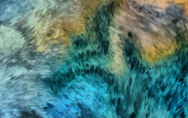 Abstract watercolor texture background with swirls and liquid paint effect. Acrylic art pattern using pastel colors and bright elements. 