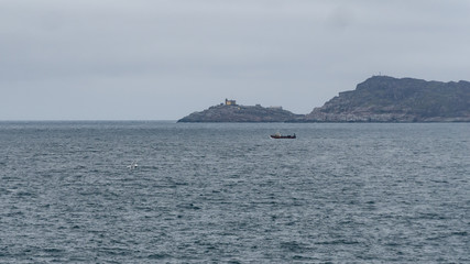 Cold waters of the Barents Sea in the Gulf