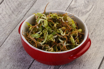 Mash bean sprout