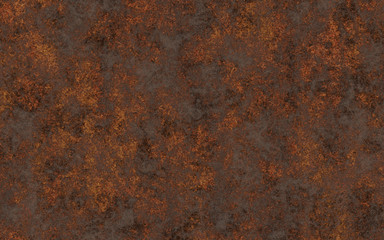 rusty metal panel