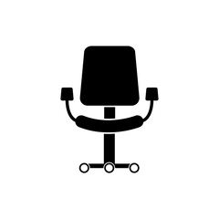 Office chair icon vector illustration - Vector