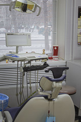 Dental office of the therapist.