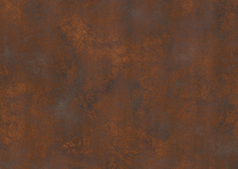 rusty metal panel