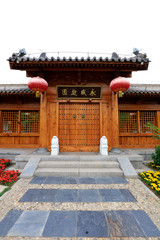 Classical Chinese architectural scenery