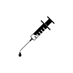 Syringe Injection Icon Vector Illustration - Vector