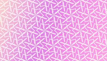 Vector Design. Illustration With Triangles Line. Modern Decorative Background. Pastel gradient color