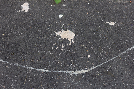 stains on asphalt paint  background pattern texture surface
