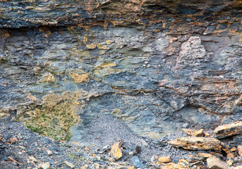 Textura azul de solo