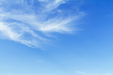 Layout for designer Light blue sky of uniform structure