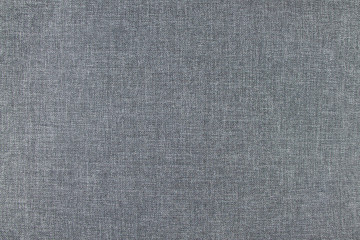 Gray texture of fabric. Closeup.