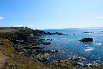 scogliera della cornovaglia