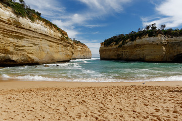 Obraz premium Great Ocean Road - vista sull'oceano - Loch and Gorge - Victoria - Australia