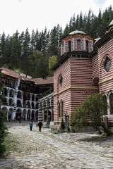 Rila Monastery, Bulgaria. The Rila Monastery is the largest and most famous Eastern Orthodox...