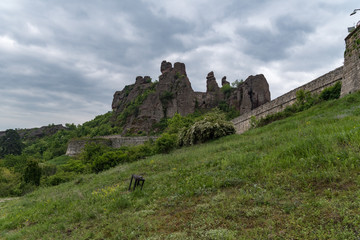 Walls of the fortress Kaleto and the Belogradchik rocks, Bulgaria