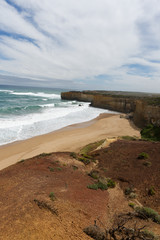 Great Ocean Road - vista sull'oceano - Victoria -  Australia