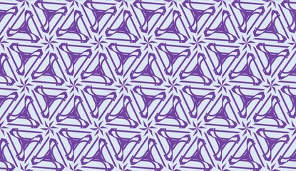 Decorative background with triangles. Curved lines. Vector illustration. Modern design for you business, project. Violet color.